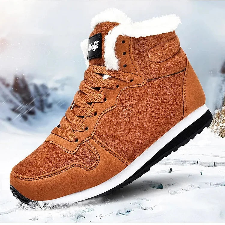 FrostStep™ | Unisex Waterproof Winter Plush Boots