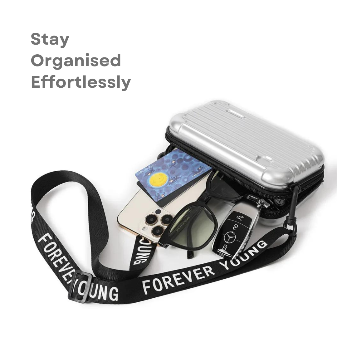 VaultShell™ Anti-Theft Hardshell Crossbody Bag