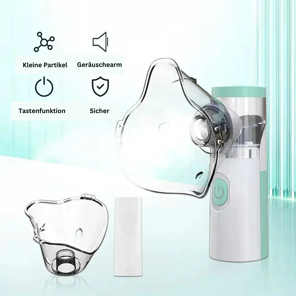 BreatheEase | Portable & Premium Nebuliser Set