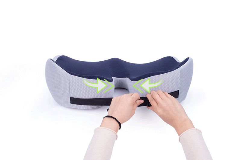 ComfortFlex™ – Adjustable Ergonomic Seat Cushion for Coccyx, Sciatica & Pelvic Pain Relief