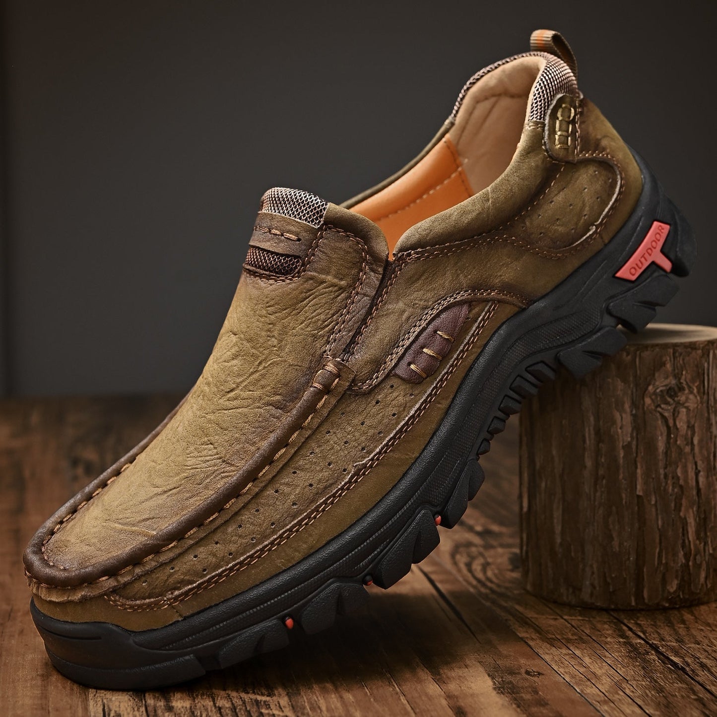 Gravix® - Genuine Leather Shoes with Orthopedic Support & Ultra-Comfort Sole