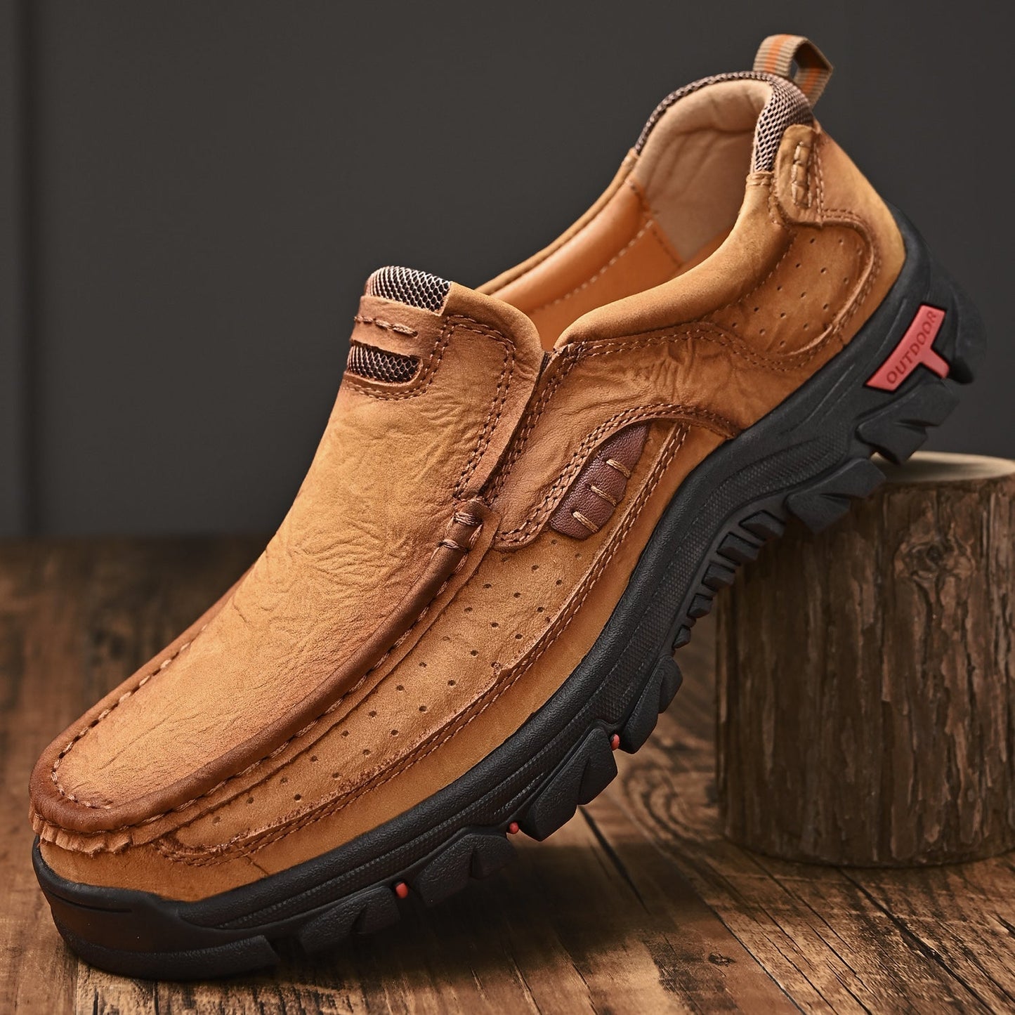 Gravix® - Genuine Leather Shoes with Orthopedic Support & Ultra-Comfort Sole