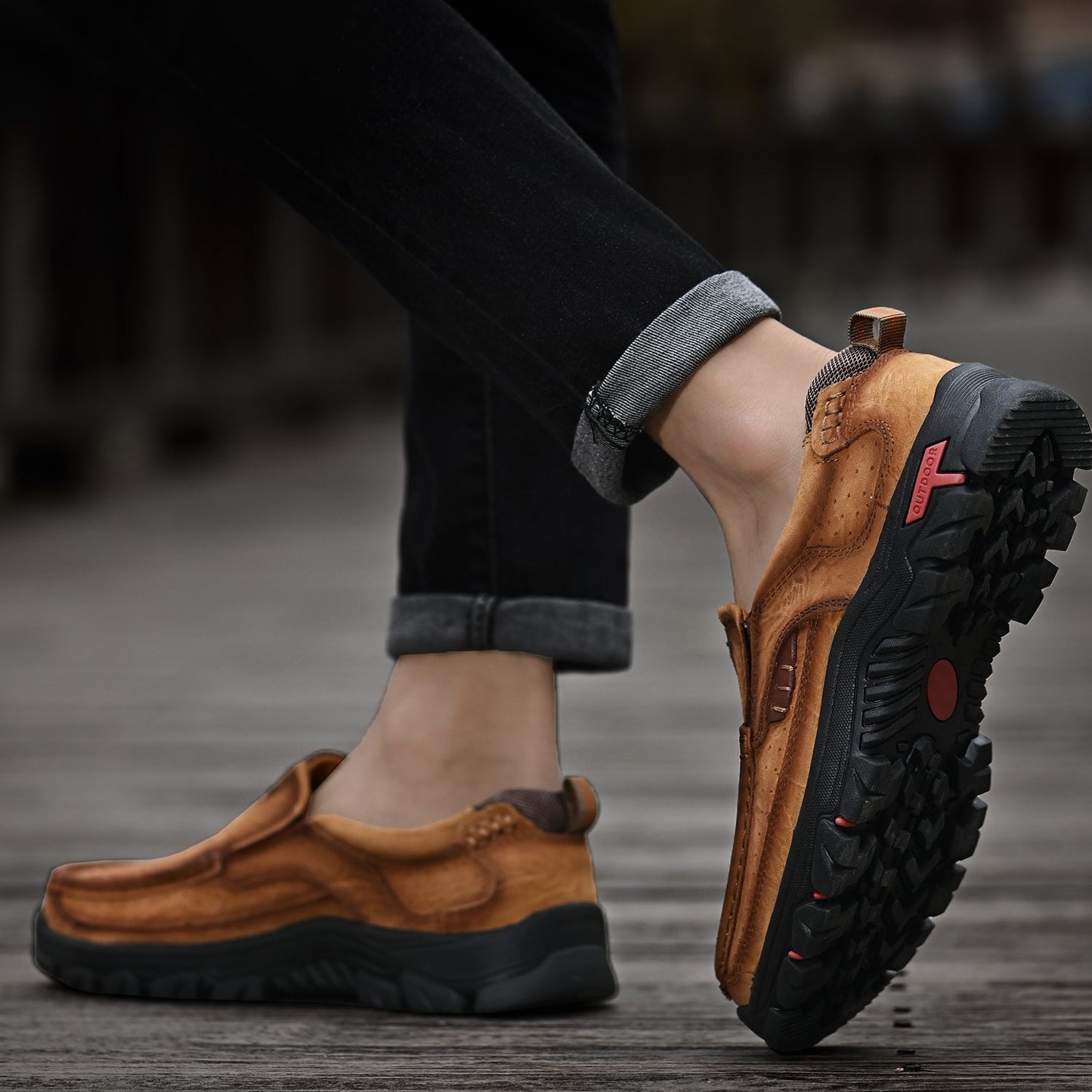 Gravix® - Genuine Leather Shoes with Orthopedic Support & Ultra-Comfort Sole