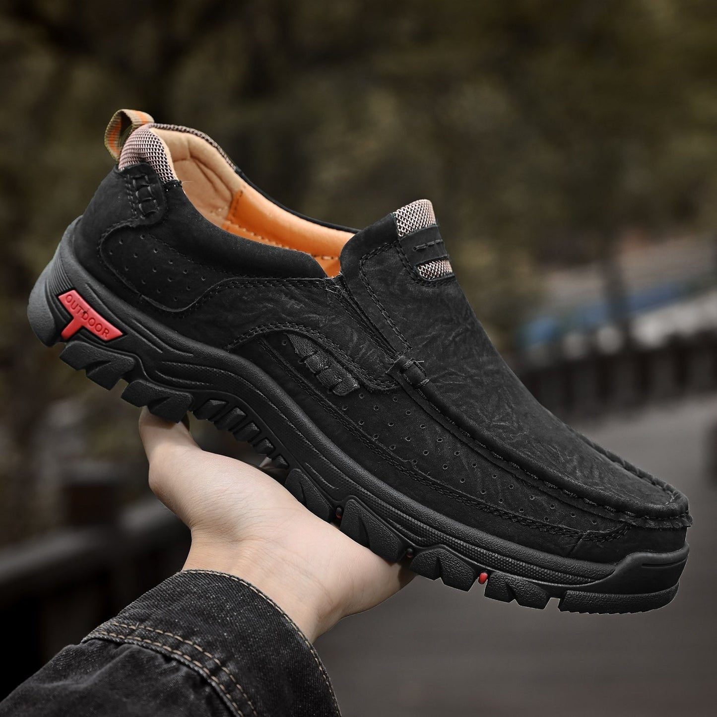 Gravix® - Genuine Leather Shoes with Orthopedic Support & Ultra-Comfort Sole