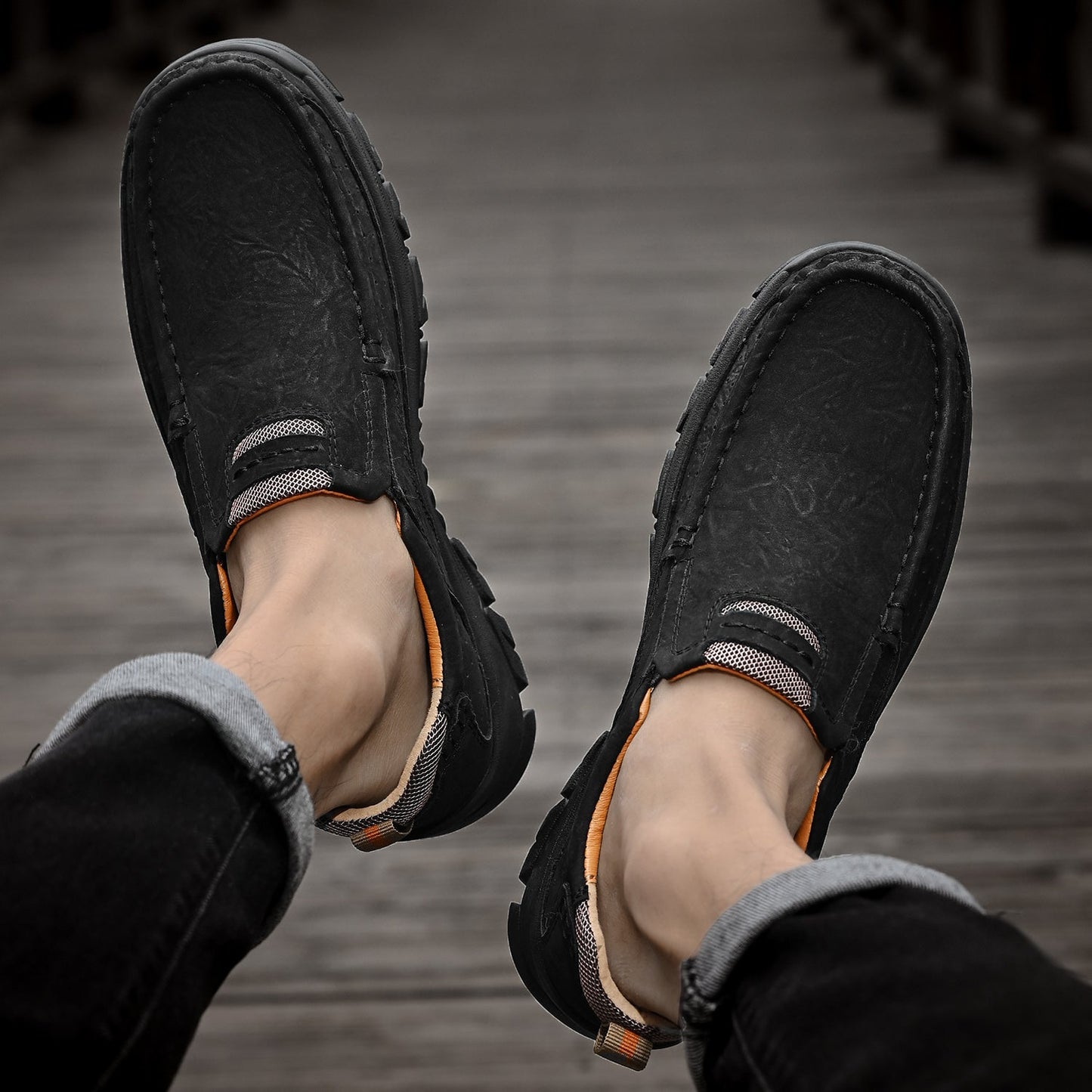 Gravix® - Genuine Leather Shoes with Orthopedic Support & Ultra-Comfort Sole
