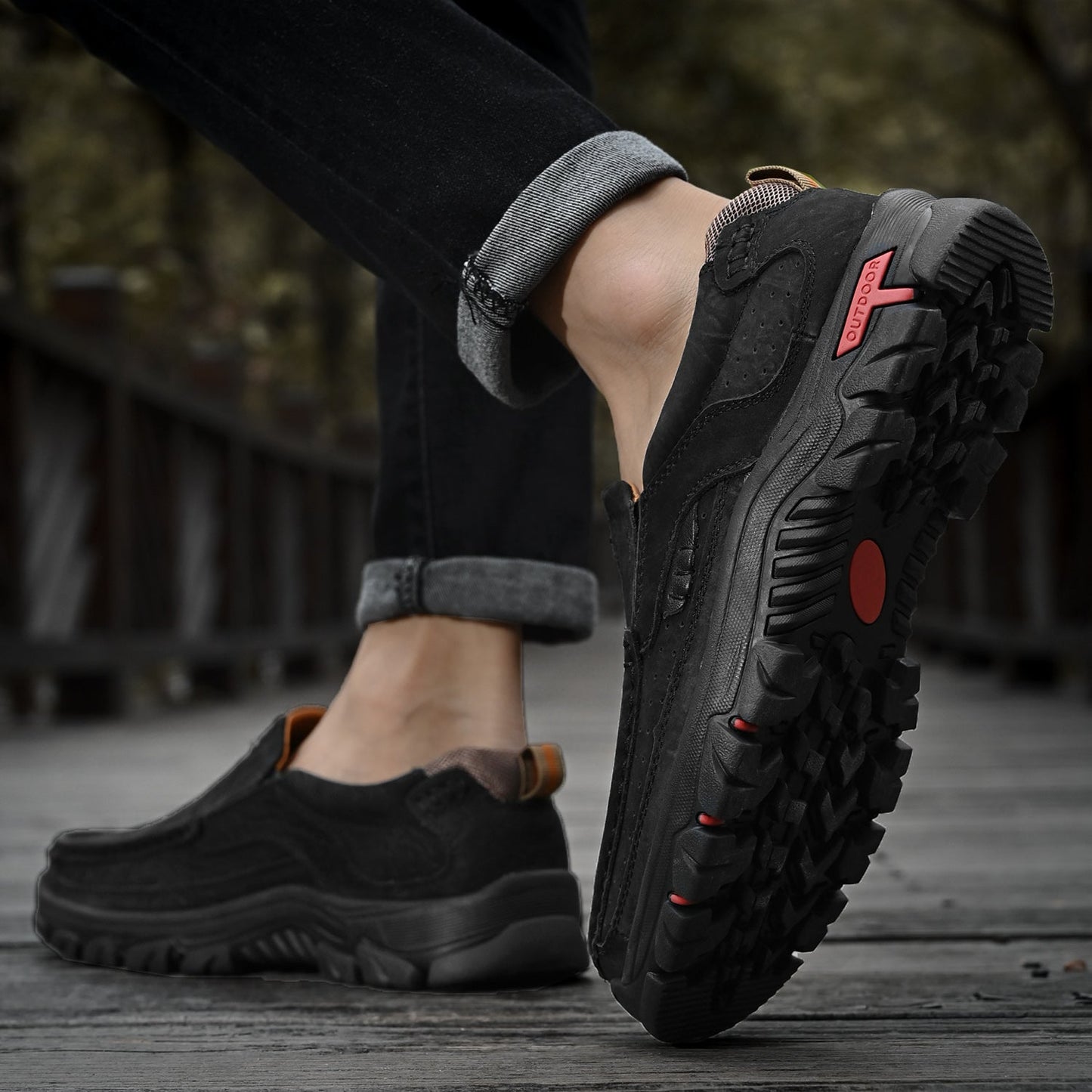 Gravix® - Genuine Leather Shoes with Orthopedic Support & Ultra-Comfort Sole