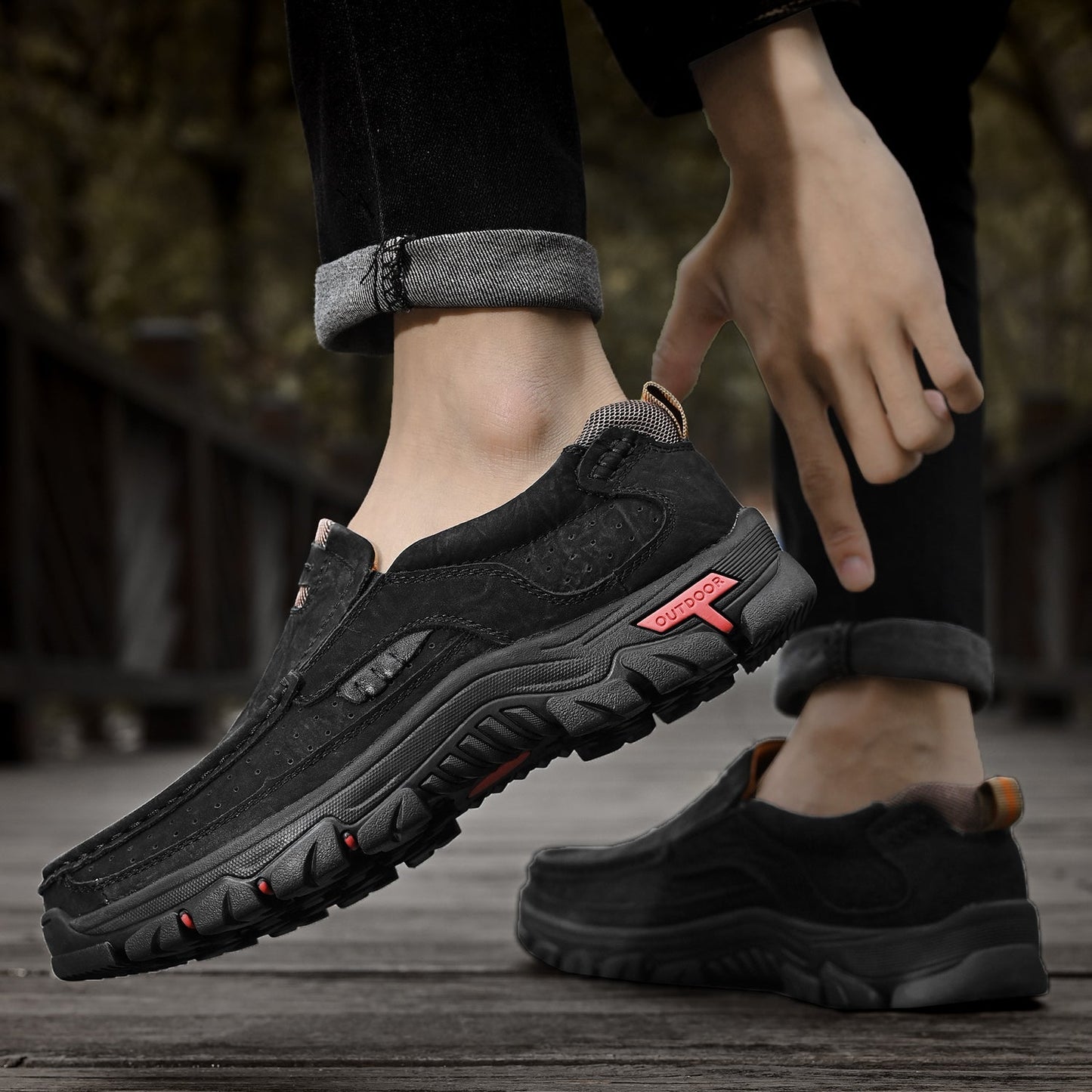 Gravix® - Genuine Leather Shoes with Orthopedic Support & Ultra-Comfort Sole