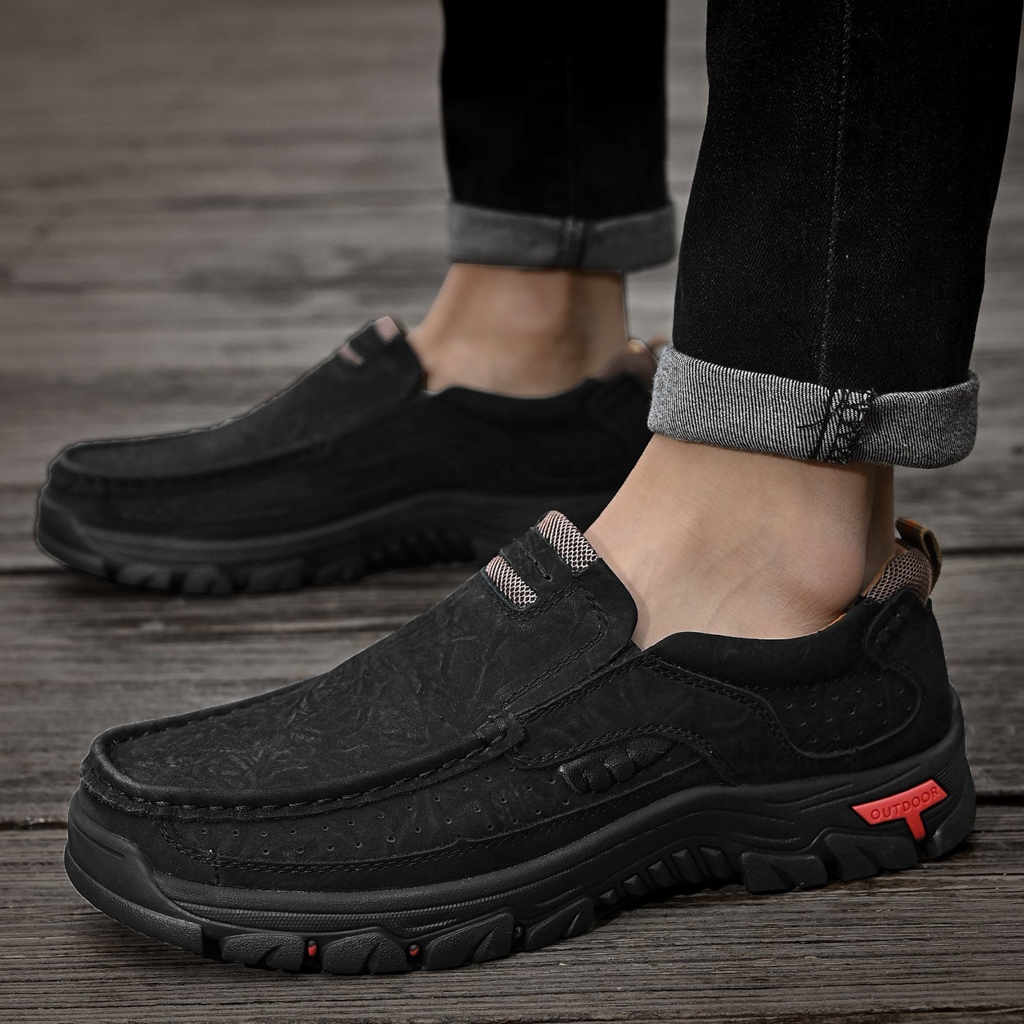 Gravix® - Genuine Leather Shoes with Orthopedic Support & Ultra-Comfort Sole