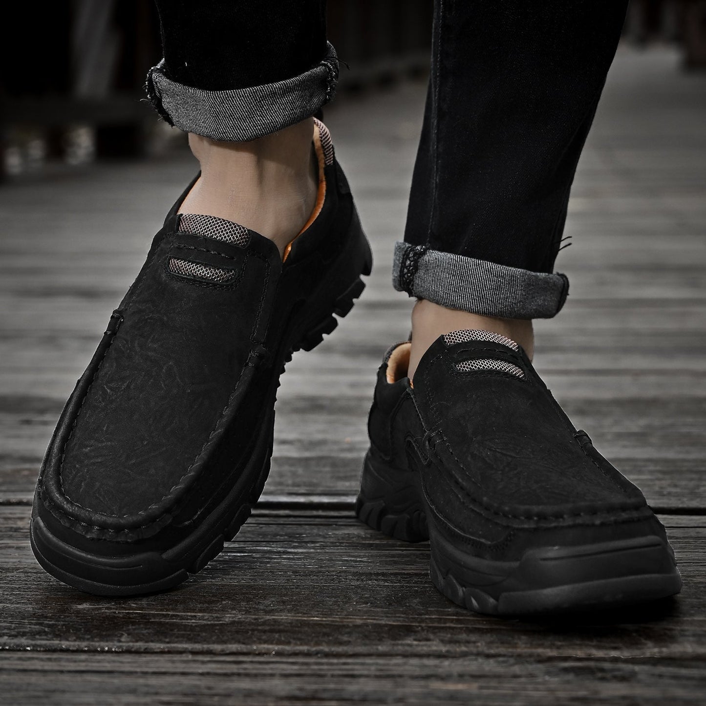 Gravix® - Genuine Leather Shoes with Orthopedic Support & Ultra-Comfort Sole