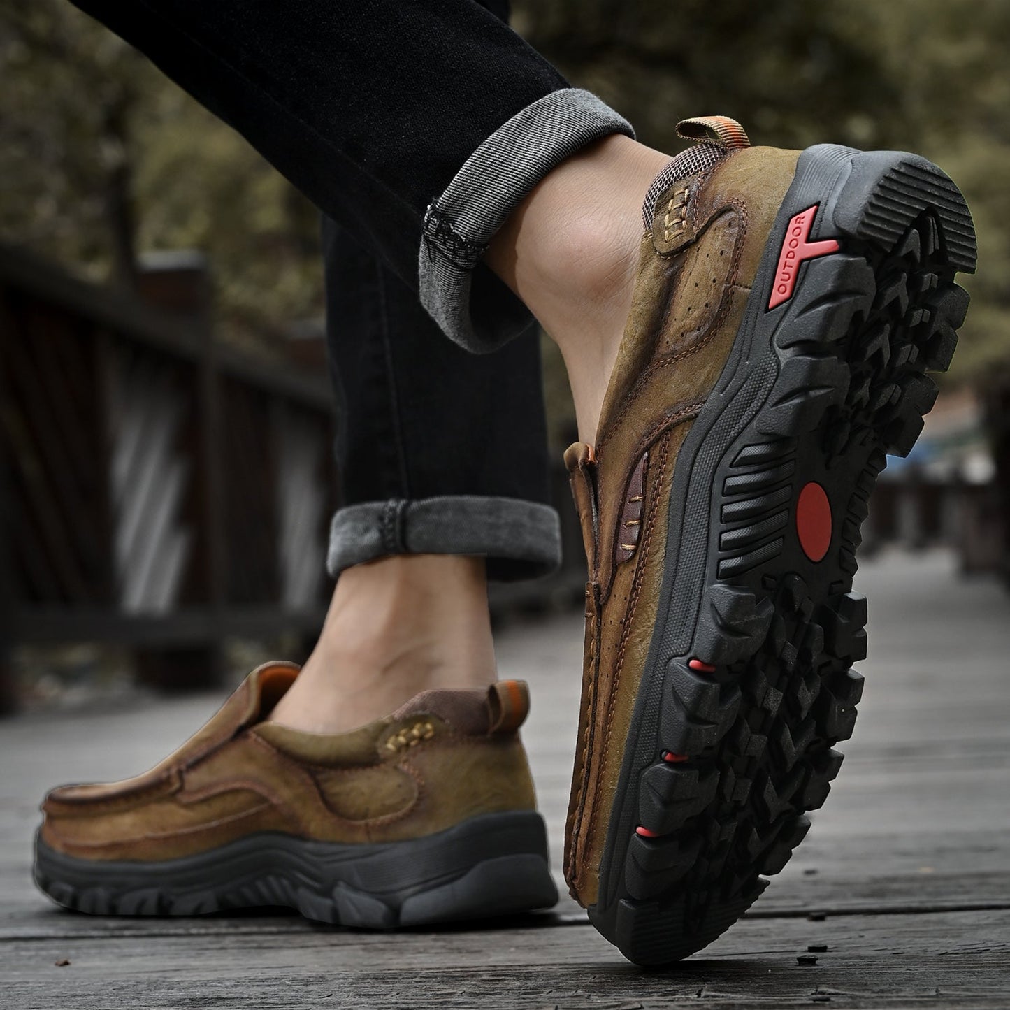 Gravix® - Genuine Leather Shoes with Orthopedic Support & Ultra-Comfort Sole