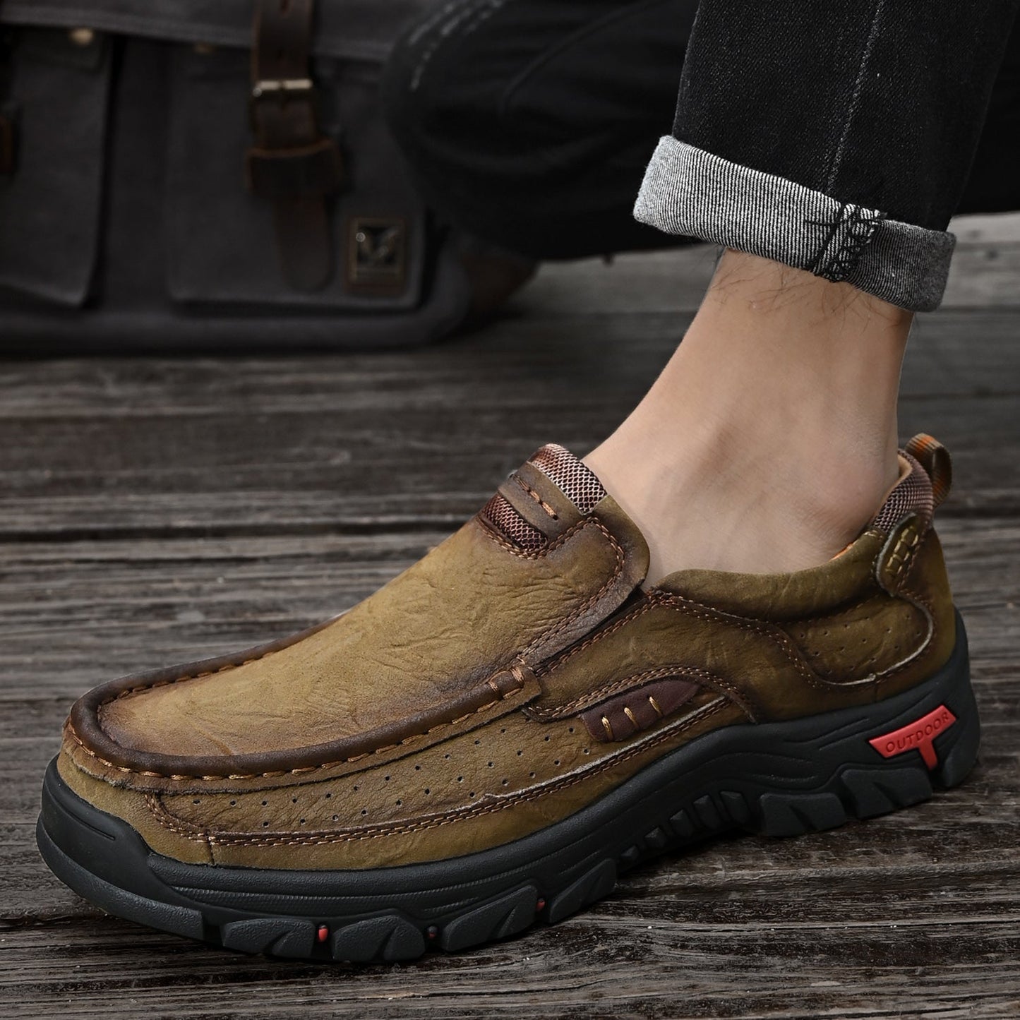 Gravix® - Genuine Leather Shoes with Orthopedic Support & Ultra-Comfort Sole