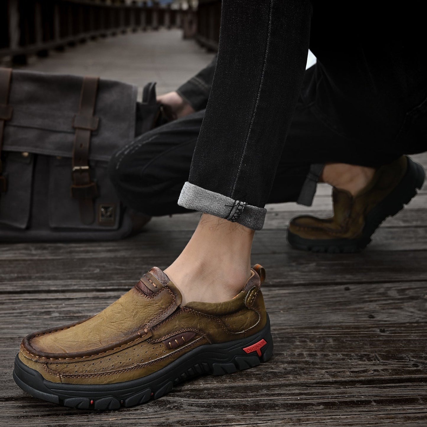 Gravix® - Genuine Leather Shoes with Orthopedic Support & Ultra-Comfort Sole