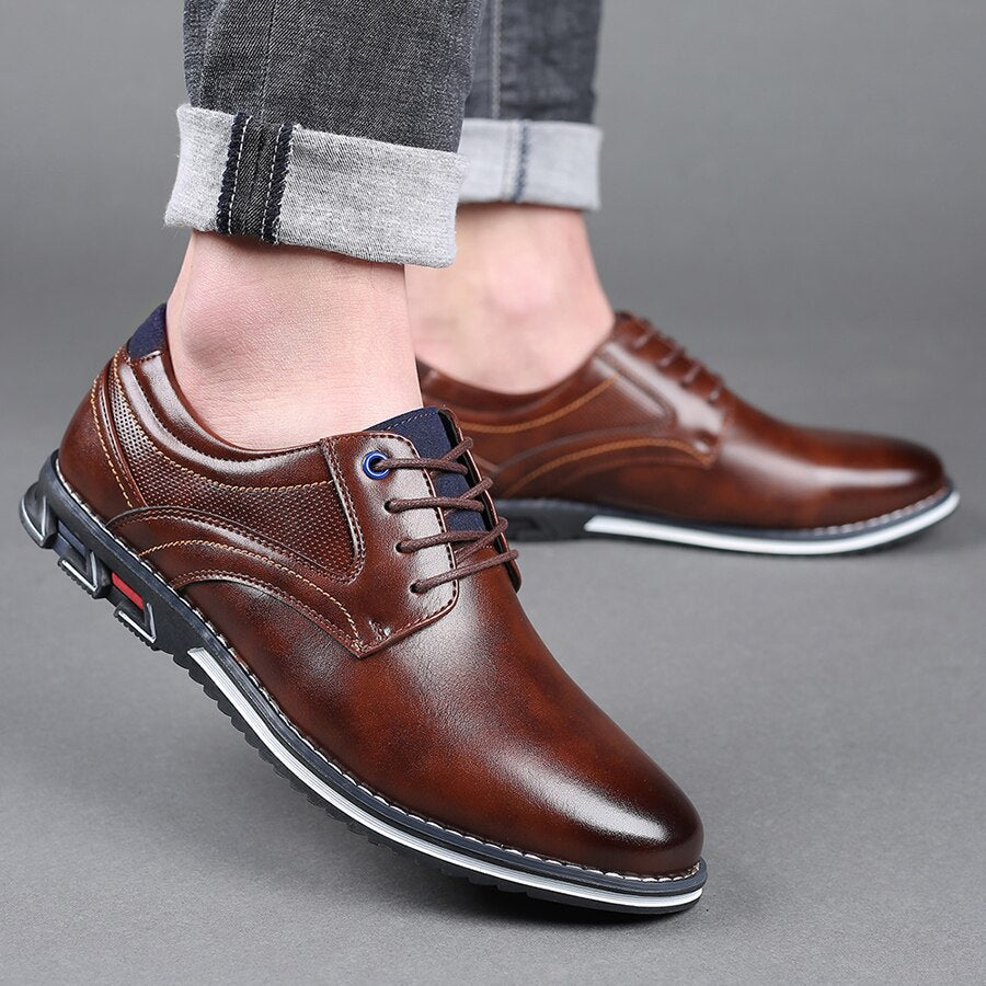 LisseForm™ Oxford Lisse Orthopedic Dress Shoes - Breathable Upper & Cushioned Support