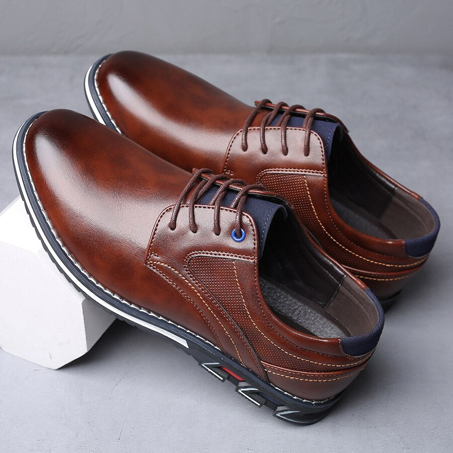 LisseForm™ Oxford Lisse Orthopedic Dress Shoes - Breathable Upper & Cushioned Support