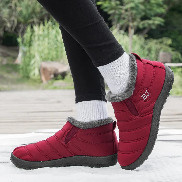 FrostStep | Waterproof Slip-On Winter Snow Boots
