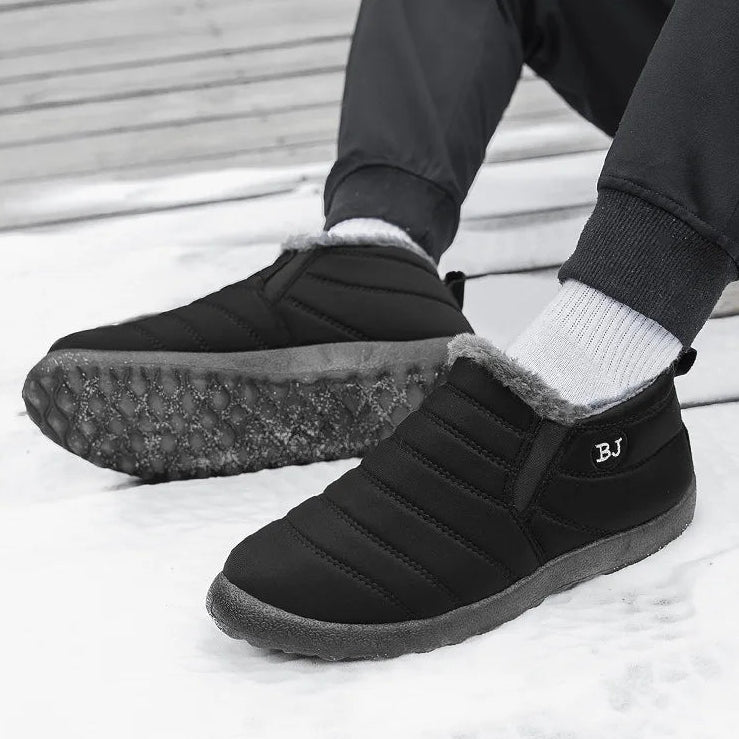 FrostStep | Waterproof Slip-On Winter Snow Boots