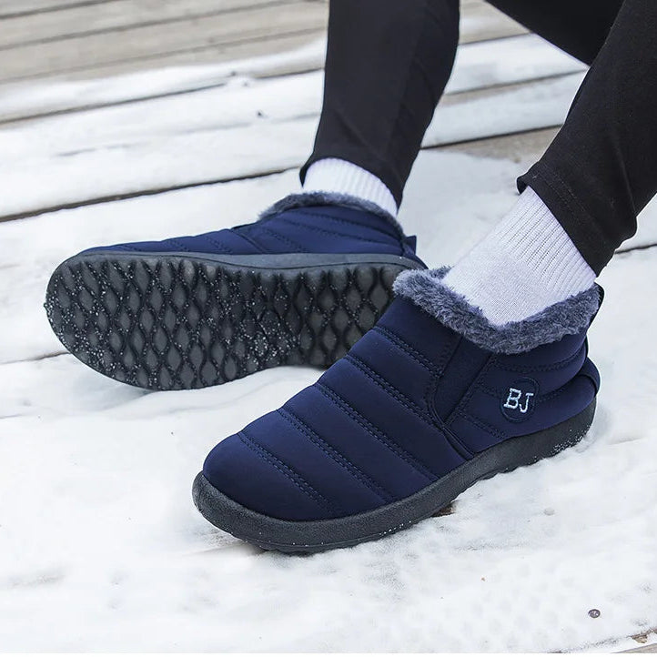 FrostStep | Waterproof Slip-On Winter Snow Boots