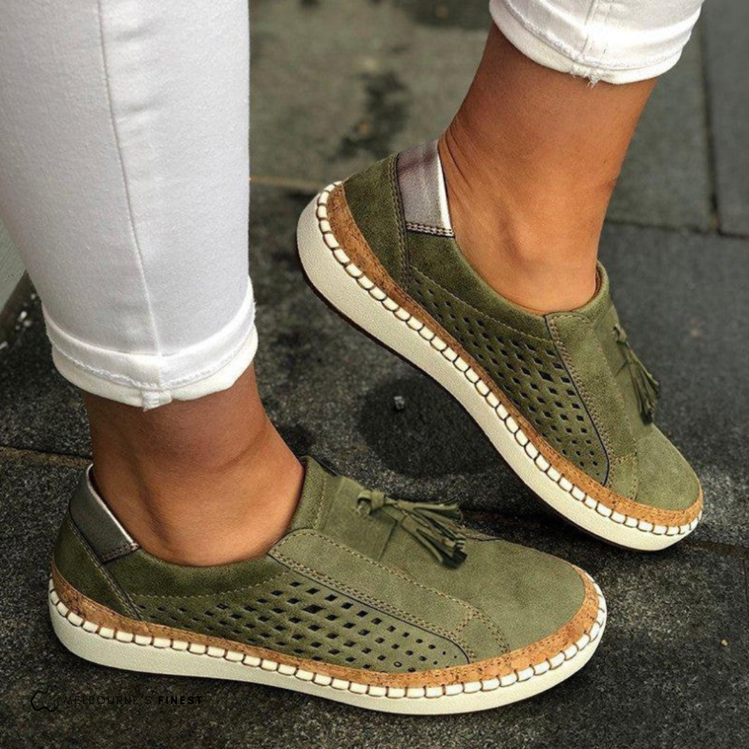 SoleEase™ – Breathable Slip-On Sneakers for Women