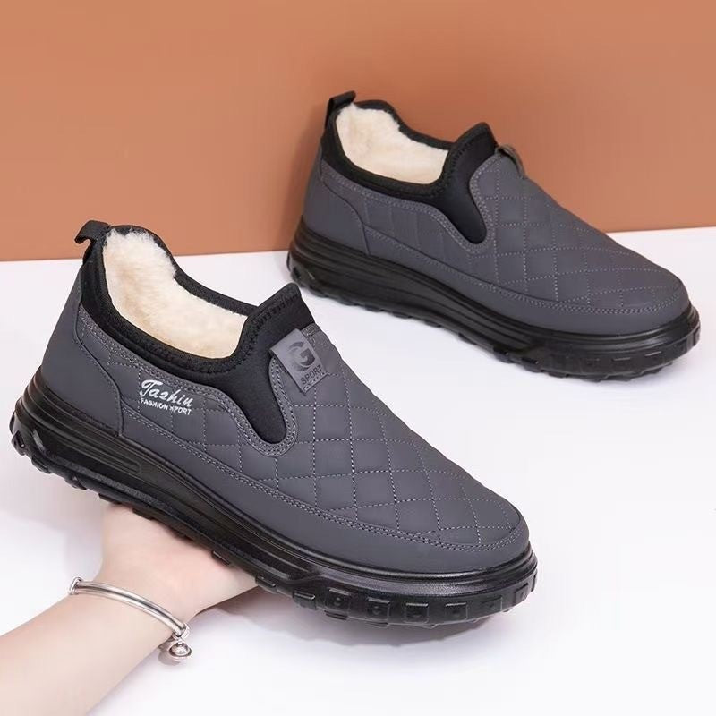Men’s Winter Fleece-Lined Waterproof Shoes
