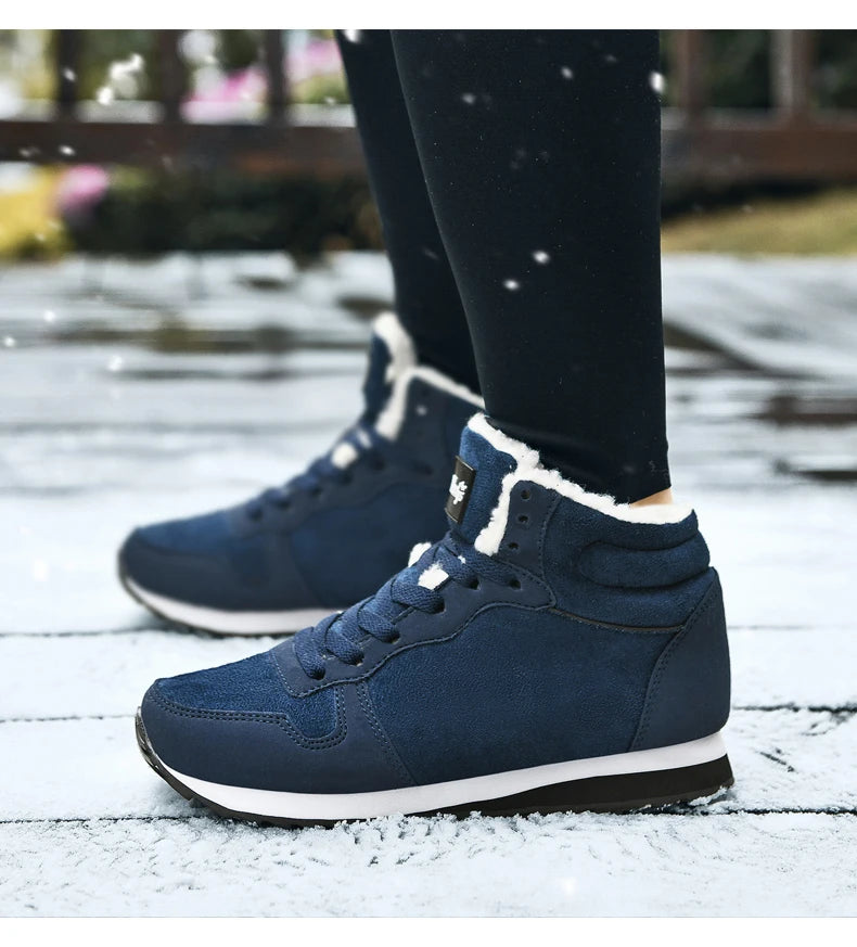 FrostStep™ | Unisex Waterproof Winter Plush Boots