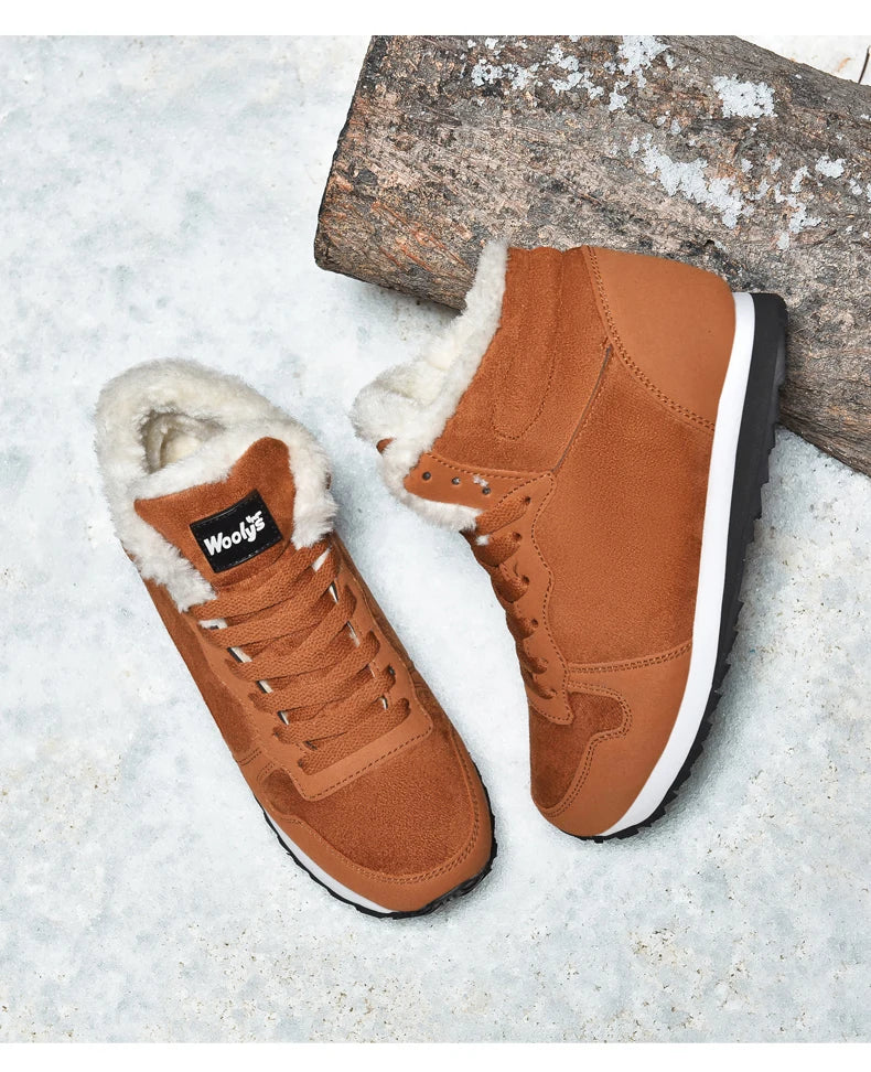 FrostStep™ | Unisex Waterproof Winter Plush Boots