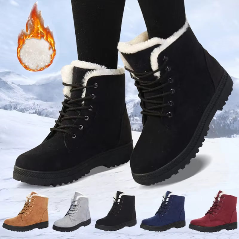 Luca™ | Women’s Winter Non-Slip Lace-Up Snow Boots