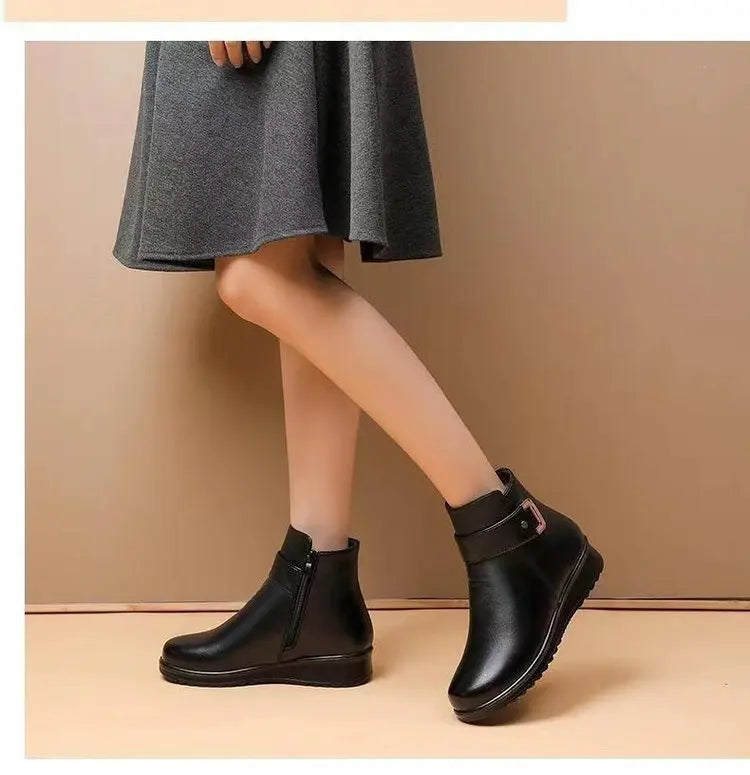 Cozyelle™ | Women’s Plush Winter Ankle Boots