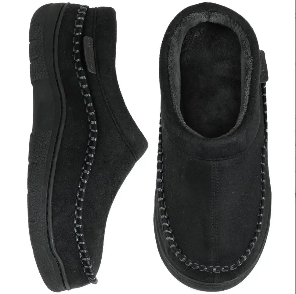 NordStep | Men’s Winter Warm Suede Slippers