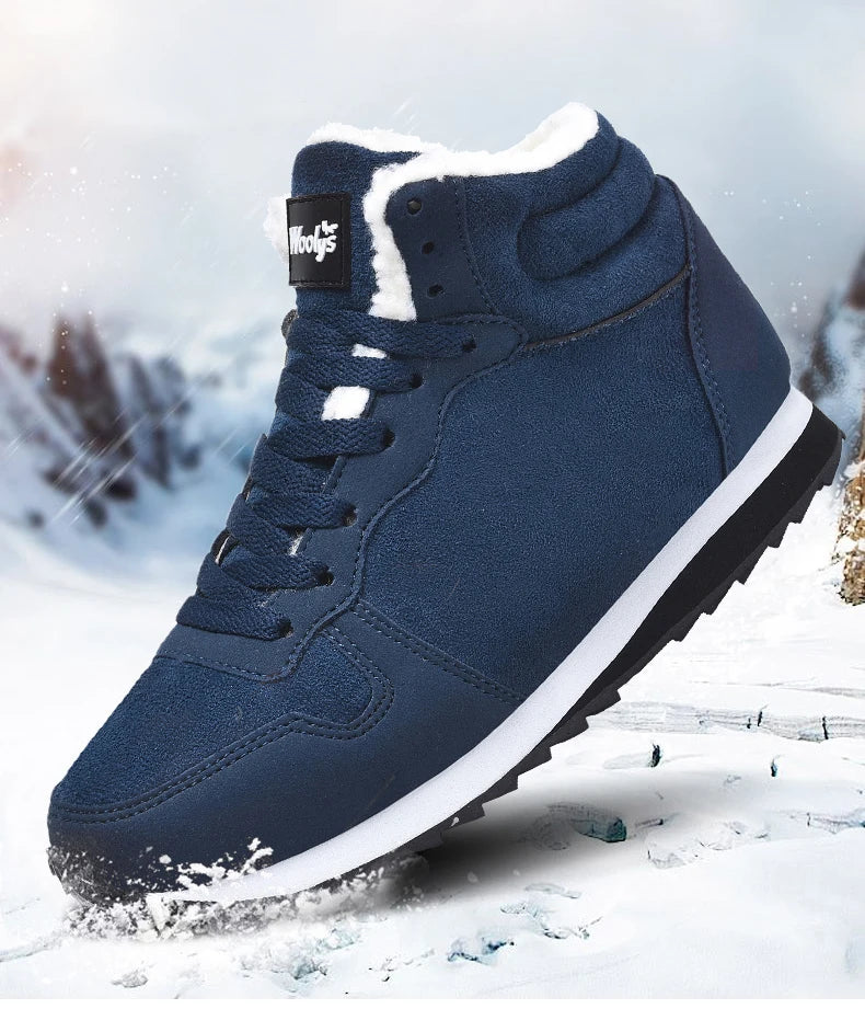 FrostStep™ | Unisex Waterproof Winter Plush Boots