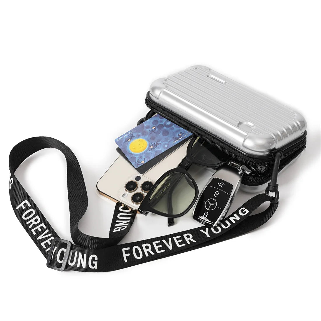 VaultShell™ Anti-Theft Hardshell Crossbody Bag