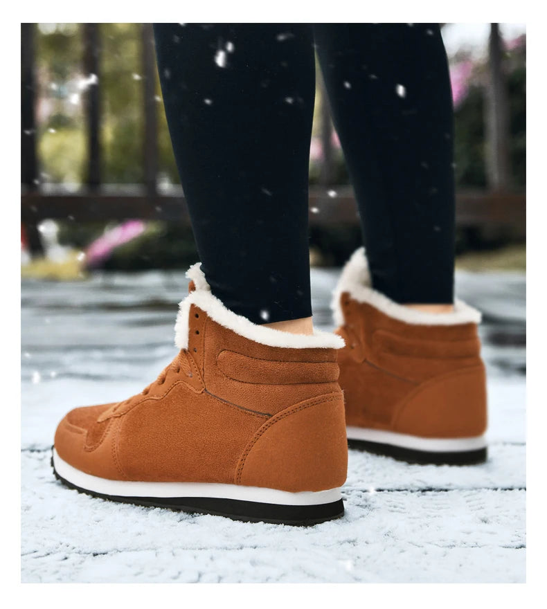 FrostStep™ | Unisex Waterproof Winter Plush Boots