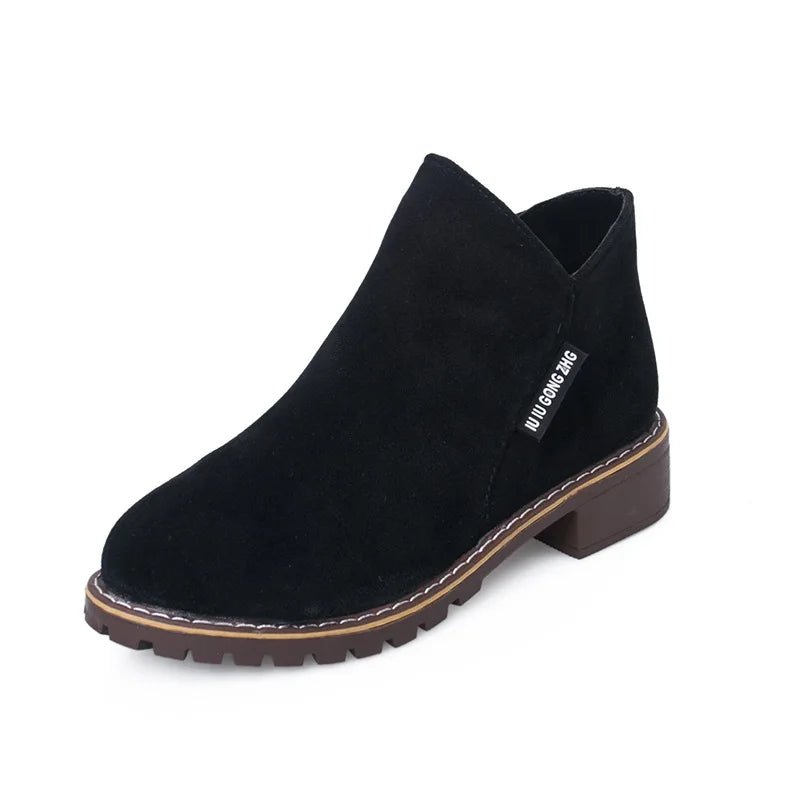 Vornix™ | Women’s Casual Slip-On Ankle Boots