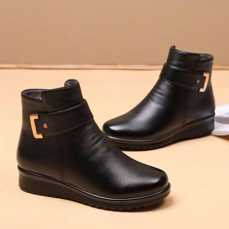 Cozyelle™ | Women’s Plush Winter Ankle Boots