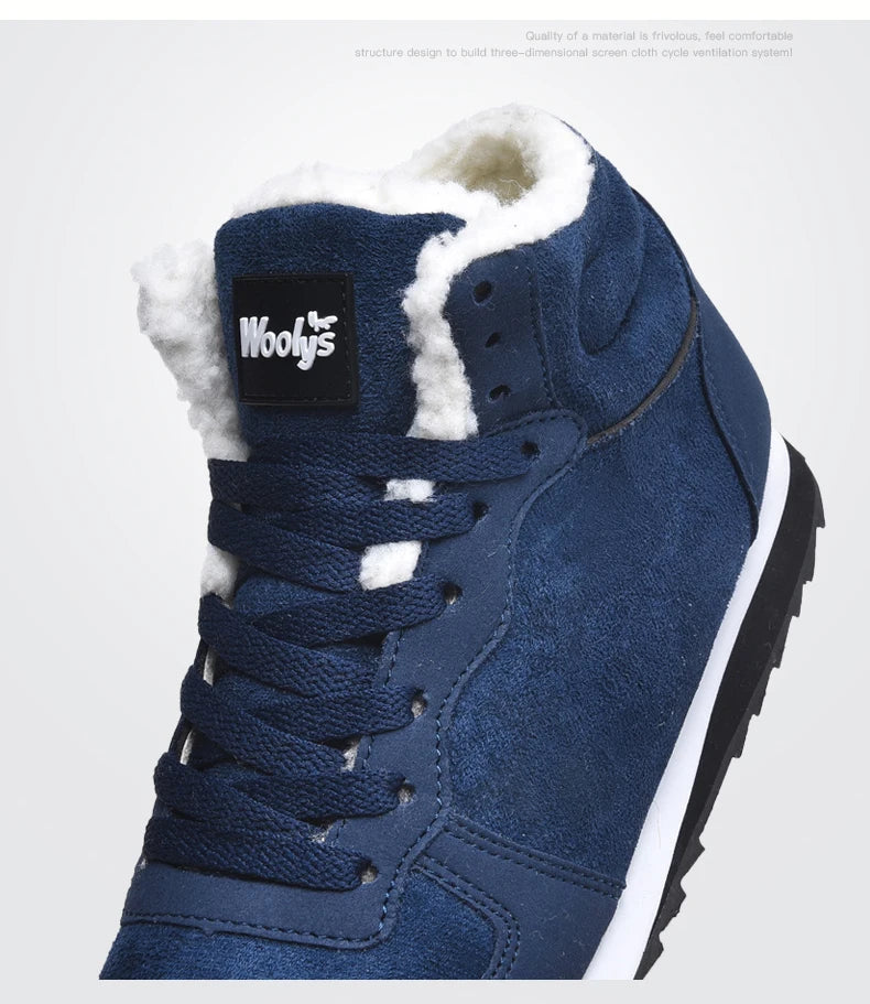 FrostStep™ | Unisex Waterproof Winter Plush Boots
