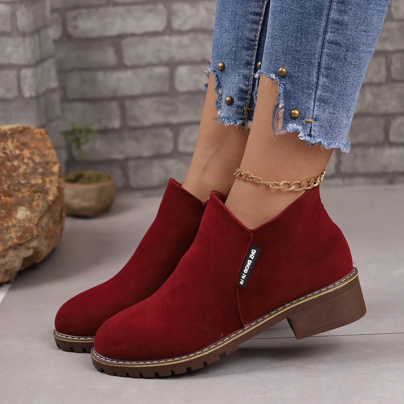Vornix™ | Women’s Casual Slip-On Ankle Boots