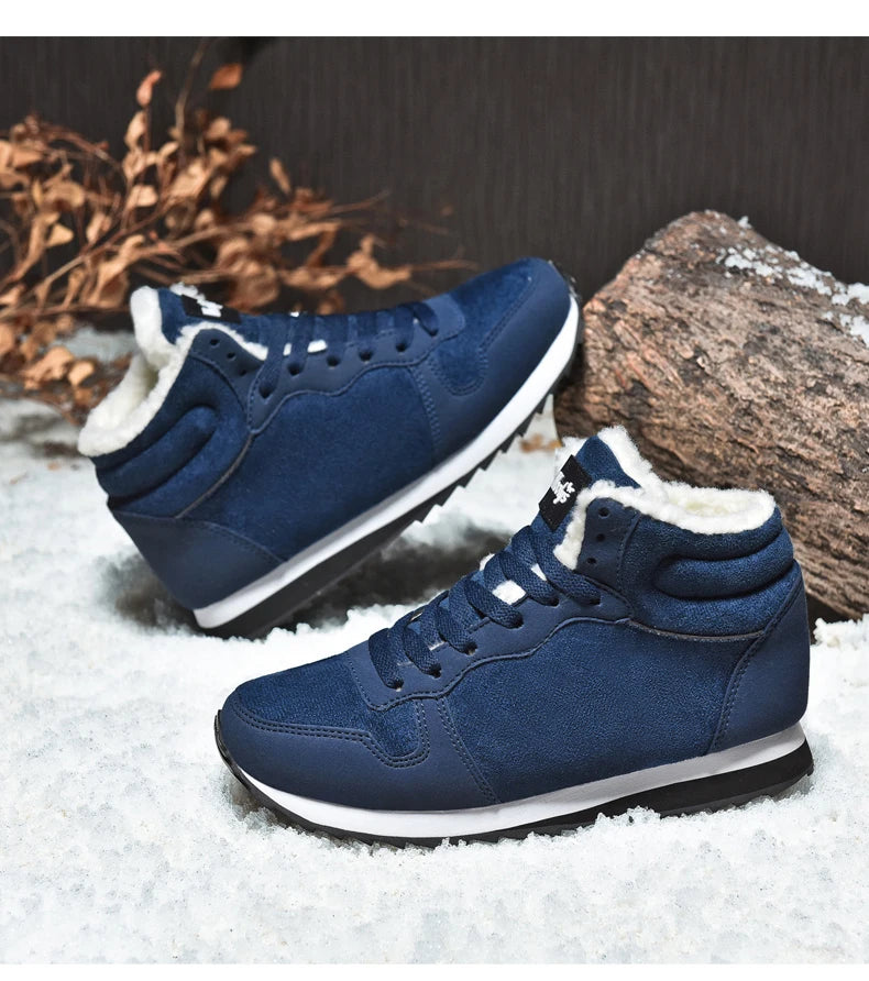 FrostStep™ | Unisex Waterproof Winter Plush Boots