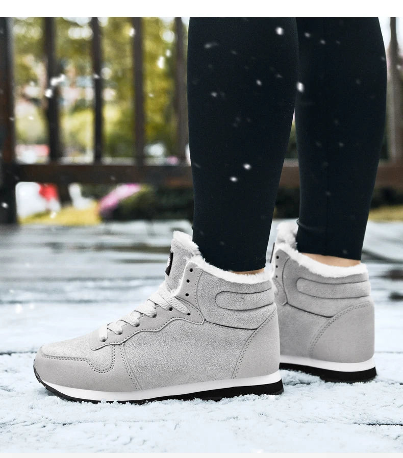 FrostStep™ | Unisex Waterproof Winter Plush Boots