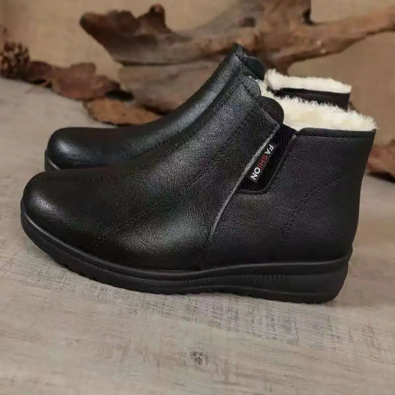 OIMG | Women’s Warm Plush Ankle Boots