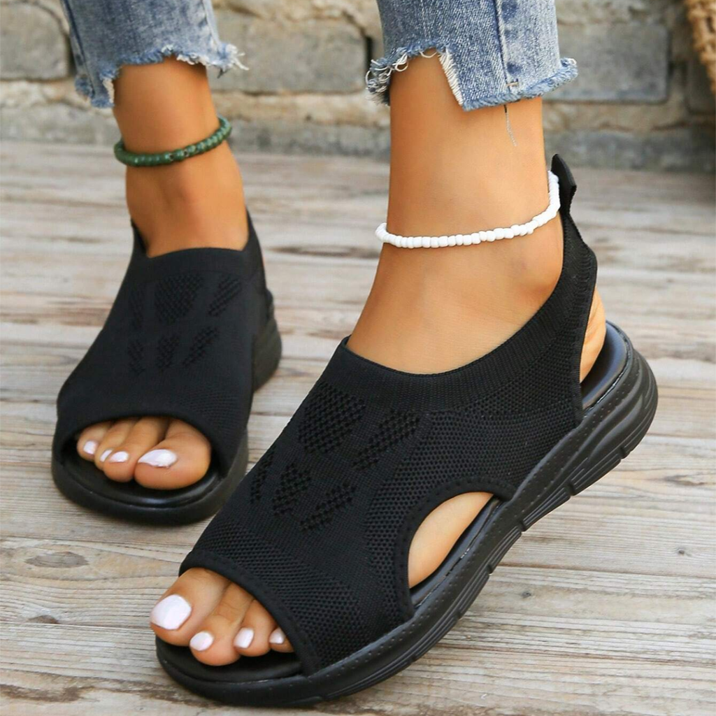 BreezeStep™ – Lightweight Ergonomic Sandals for Women