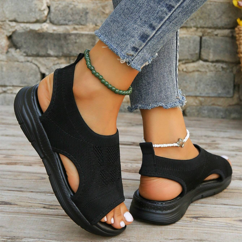 BreezeStep™ – Lightweight Ergonomic Sandals for Women