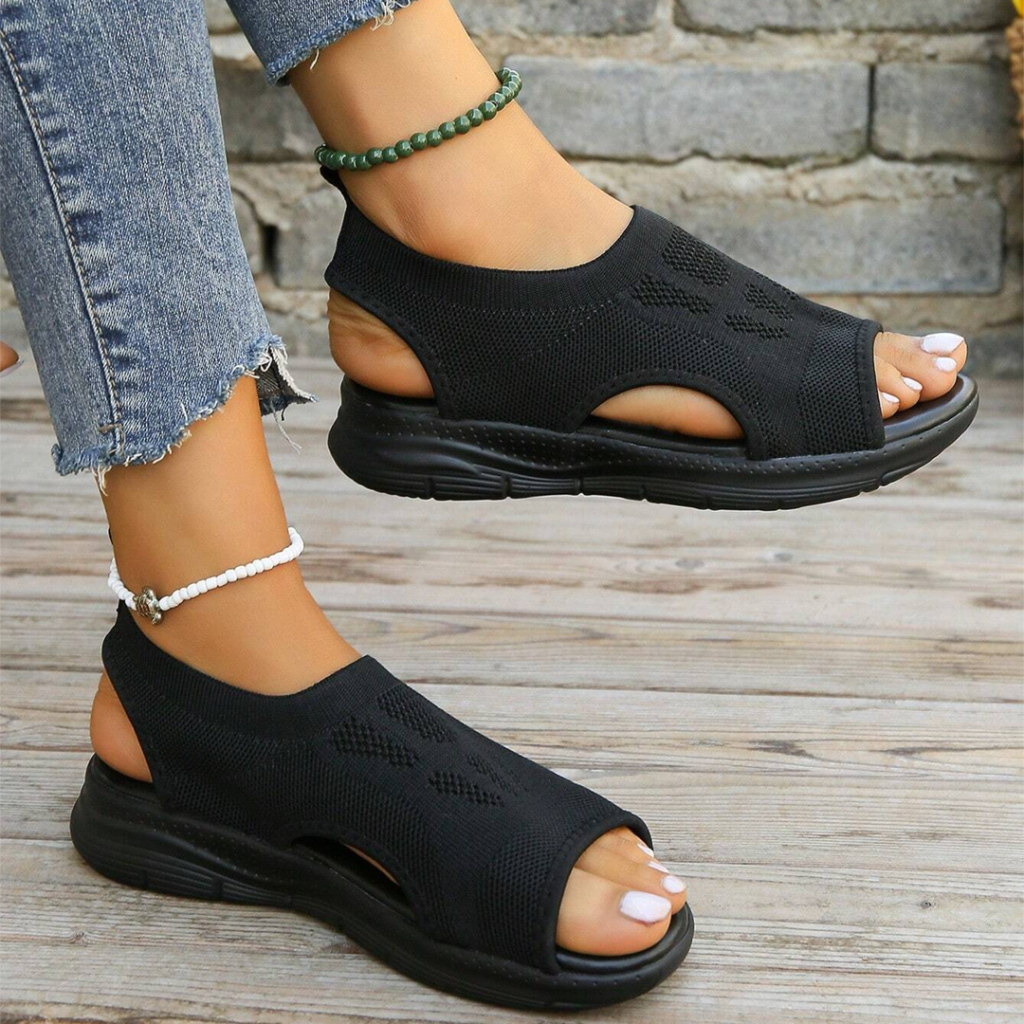 BreezeStep™ – Lightweight Ergonomic Sandals for Women