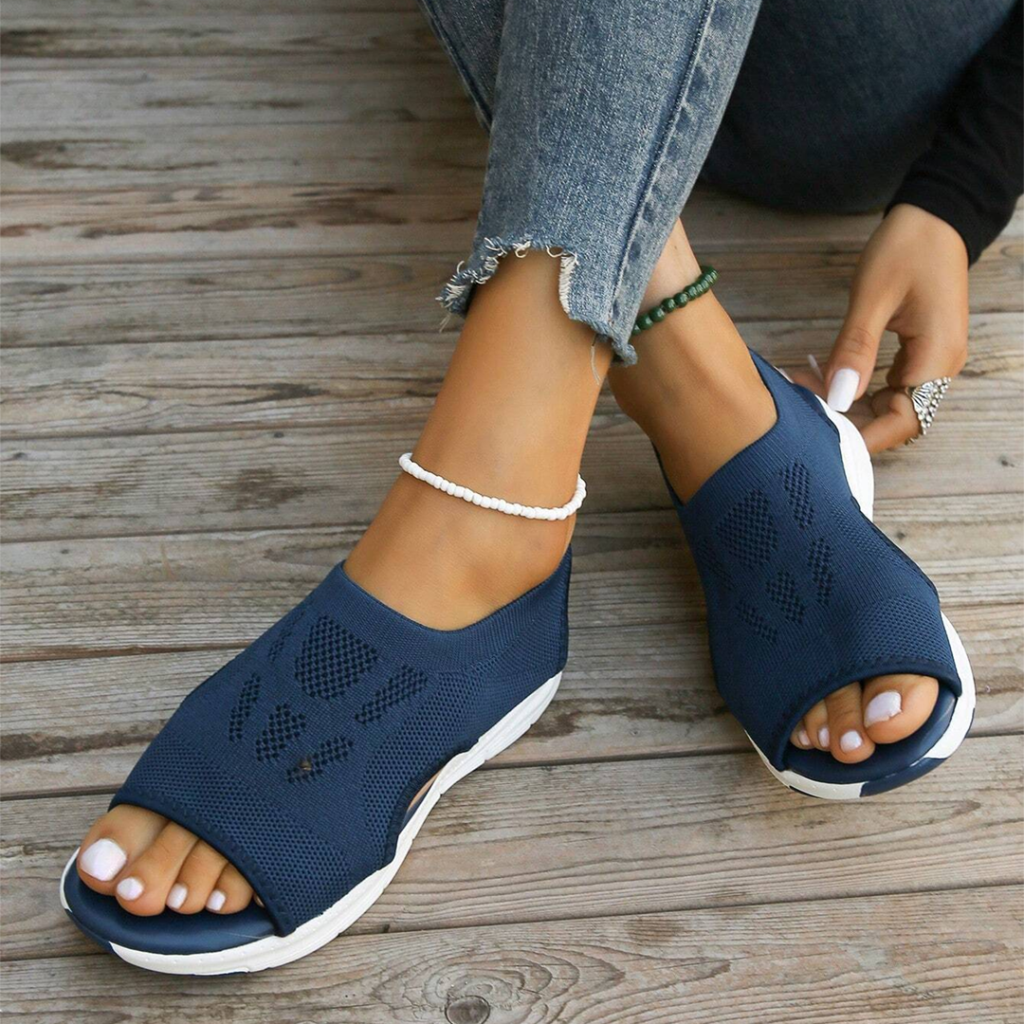BreezeStep™ – Lightweight Ergonomic Sandals for Women