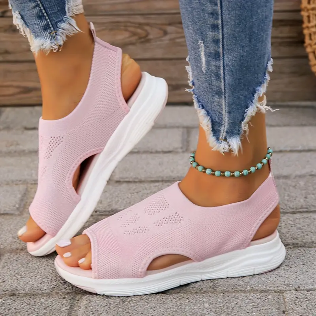 BreezeStep™ – Lightweight Ergonomic Sandals for Women