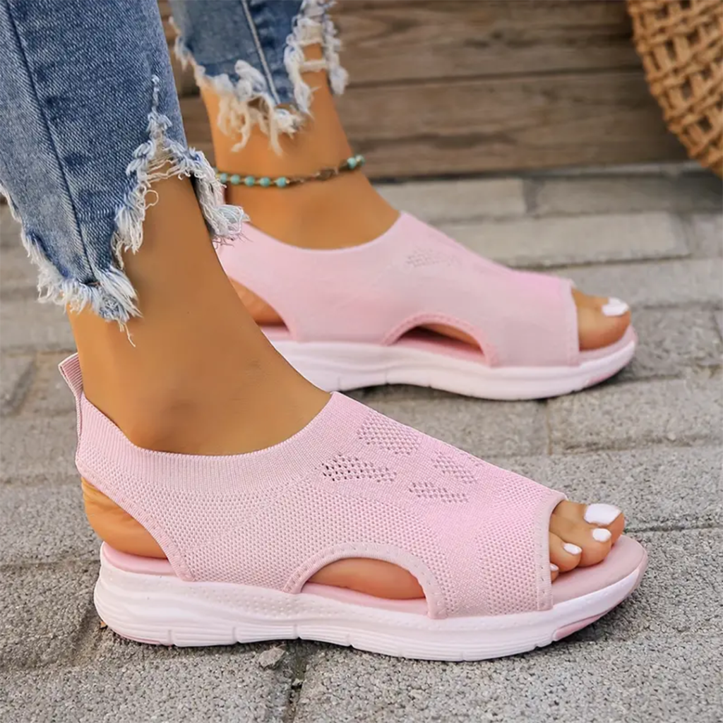 BreezeStep™ – Lightweight Ergonomic Sandals for Women