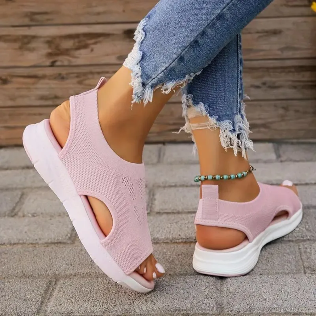 BreezeStep™ – Lightweight Ergonomic Sandals for Women