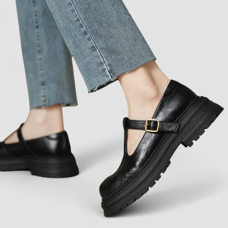 Sophyann | Women’s Mary Jane Flats – Elegant Loafers
