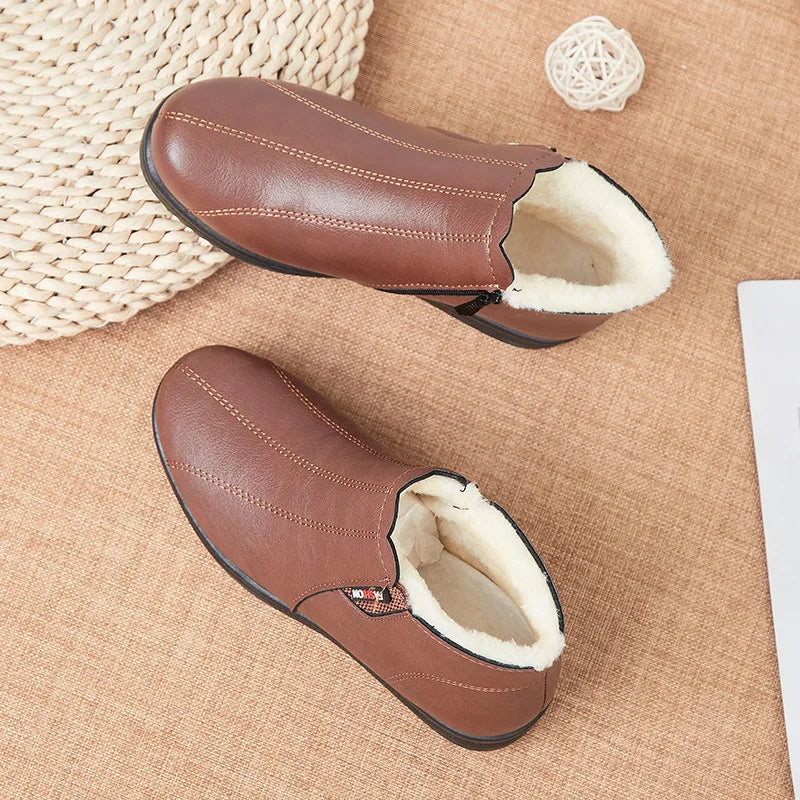 OIMG | Women’s Warm Plush Ankle Boots