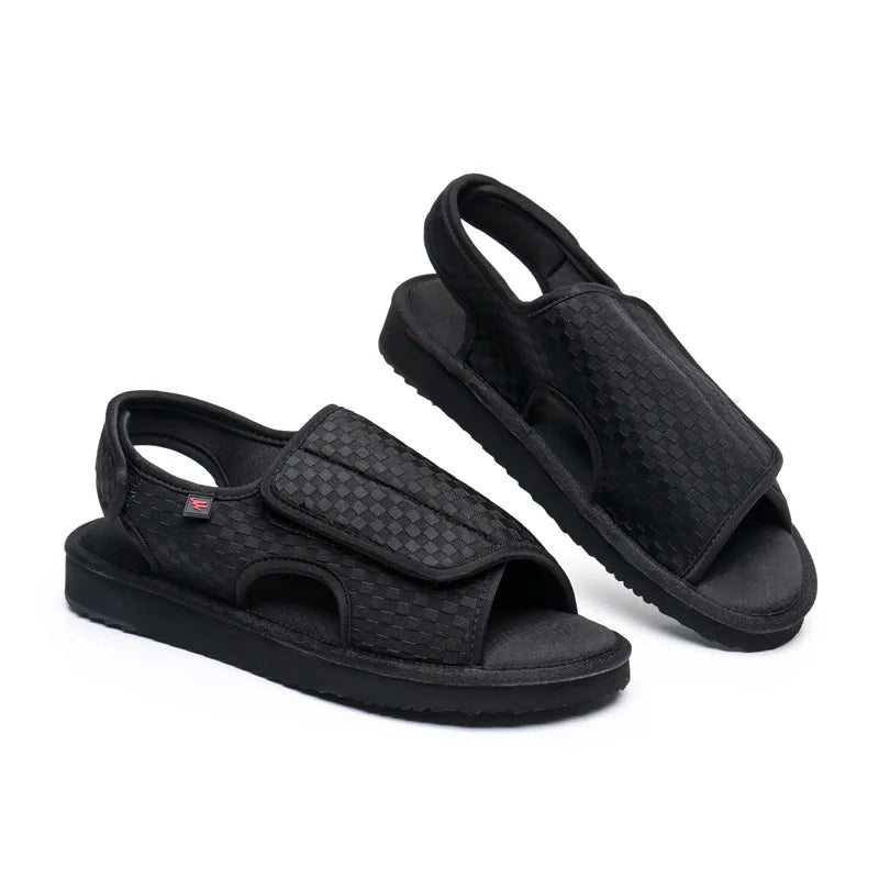 Comfora - Adjustable Diabetic Shoes for Elderly | Unisex Breathable Wide-Fit Sandals