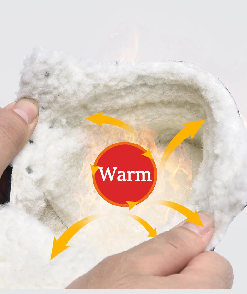 FrostStep™ | Unisex Waterproof Winter Plush Boots