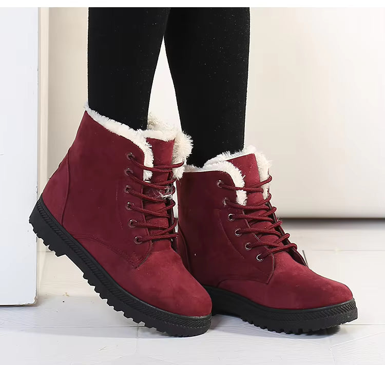 Luca™ | Women’s Winter Non-Slip Lace-Up Snow Boots